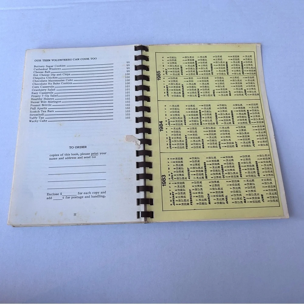 Favorite Recipes From Our Favorite Cooks Freeman Hospital Vintage Cookbook 1982
